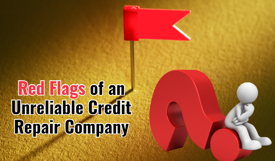 red flags of credit repair